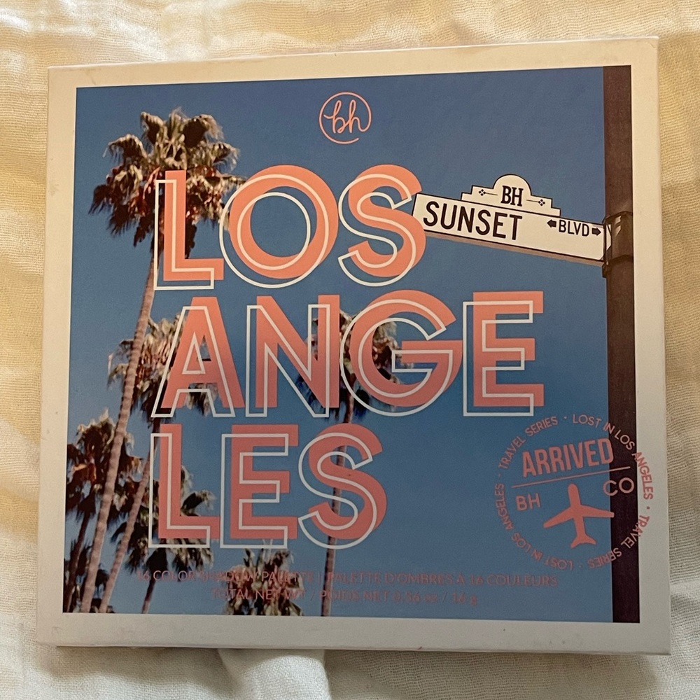 BH Cosmetics Lost in Los Angeles 16 pan Eyeshadow Palette